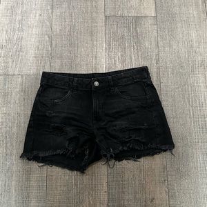 H&M Regular Waist Denim Shorts